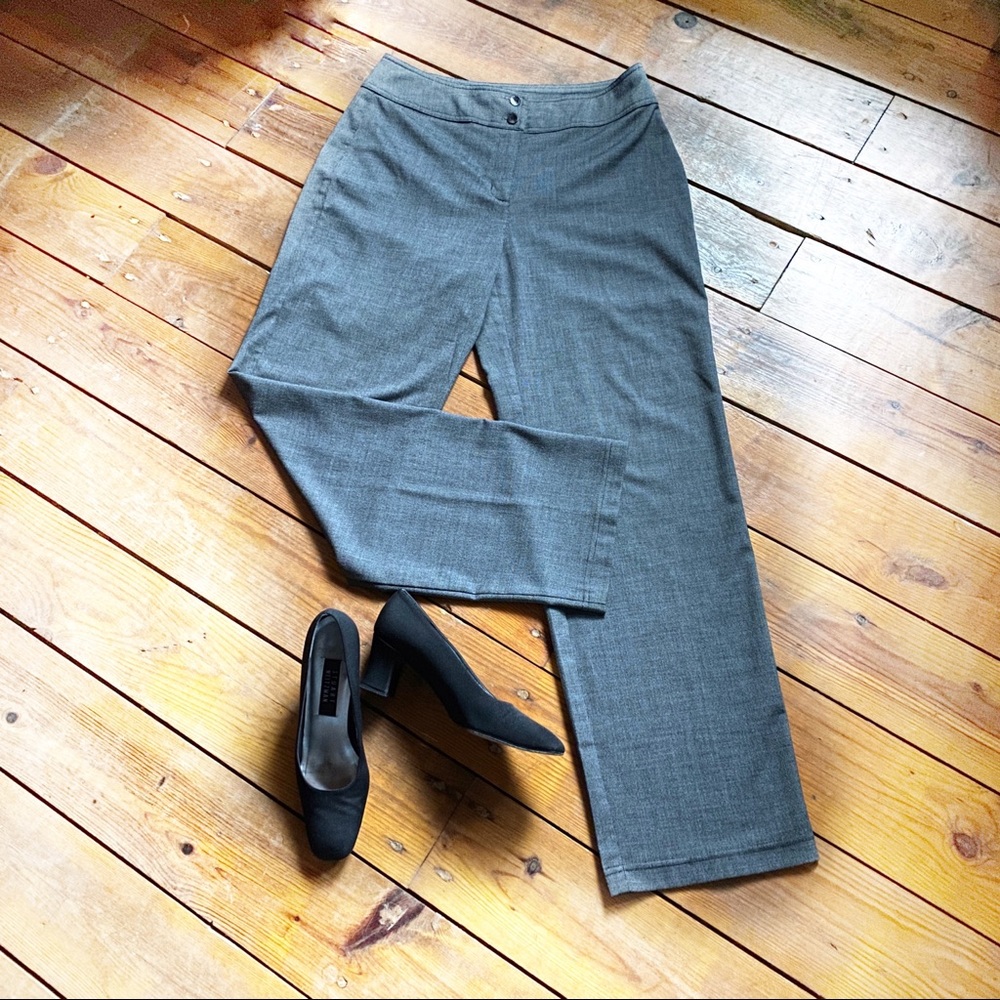 Chico’s Design Straight Leg Dress Trousers 8 Med - Picture 2 of 8